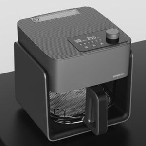 Nouvelle <span class=keywords><strong>friteuse</strong></span> <span class=keywords><strong>sans</strong></span> <span class=keywords><strong>huile</strong></span> électrique 4L 5L, <span class=keywords><strong>friteuse</strong></span> à air numérique rapide, récipient en verre, <span class=keywords><strong>friteuse</strong></span> à air intelligente - Product Image 4