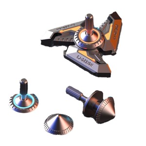 Black EDC Boy công nghệ tự làm đồ chơi hàng đầu ánh sáng dạ quang tay giải nén Cơn lốc quay Fidget Spinners để giảm căng thẳng - Product Image 5