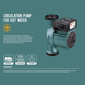 Pompe de circulation haute performance Grandfar Intelligent 4m, moteur à vitesse variable, pour eau chaude, OEM ODM, GEA25-4-180 - Product Image 4