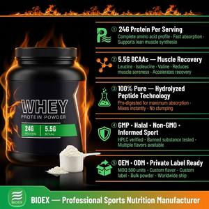 Isolat de protéines de lactosérum Biolex Premium en poudre en vrac, faible en glucides, sans sucre, pour la remise en forme et la musculation, OEM ODM, marque privée - Product Image 5