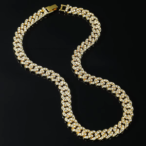 12Mm Full Men and Women With the Same Trendy Brand Hip Hop Necklace Tanjing Fashion Lijing Necklace - Product Image 2