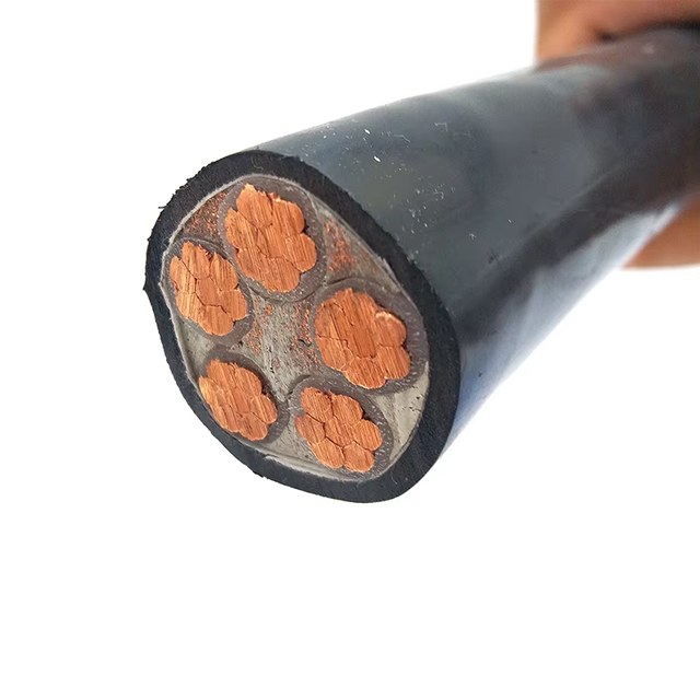 Multi-Copper Conductor YJV Electric Cable 10mm 2-Core Non-Armoured Power Cables XLPE PVC PE Pure Aluminum Single Copper