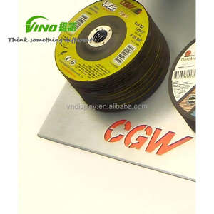 Soporte de exhibición metálico de sobremesa para taller industrial para discos abrasivos y de corte - Exhibidor de discos abrasivos - Product Image 3