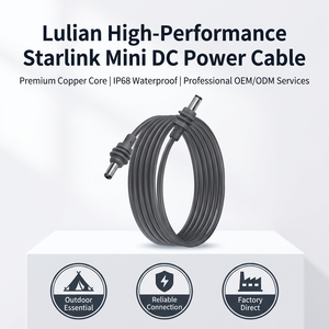 6FT/10FT/16FT Starlink Mini 12V/24V Fast Charging PVC Braid Shielding DC Cable <strong>for</strong> Camera <strong>Computer</strong> <strong>Printer</strong> &amp; Vehicle Bus RV - Product Image 4