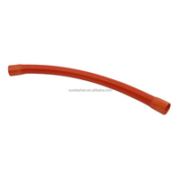 Conduit électrique transparent HD AS/NZS 2053 en PVC 20 mm 90 R180 mm, résistant aux UV, haute pression, durable, léger, non toxique