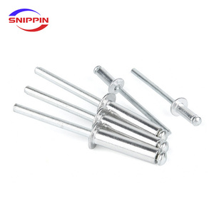 304 thép không gỉ din7337 tự cắm kéo móng tay Pop trang trí tròn Đầu phẳng đinh tán mù đường kính <span class=keywords><strong>3</strong></span>.2-4.<span class=keywords><strong>8</strong></span> - Product Image 2