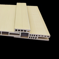 Marco de Puerta WPC, Marco de Madera y Plástico Compuesto Impermeable para Pared de 10-30 cm