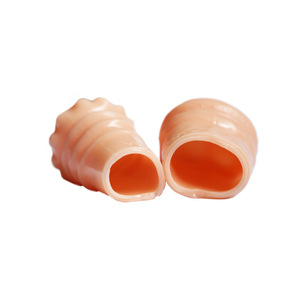 Cubierta para el glande del pene, juguete sexual para adultos, condón masculino, cubierta de cristal con forma de diente de lobo, más largo y grueso, herramienta de pasión. - Product Image 2