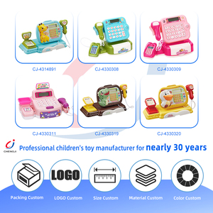 Caja Registradora de Juguete Chengji, Juguete Educativo para Niños, Divertido y Interactivo, Juego de Imitación, Juguetes Pequeños para Niños para <span class=keywords><strong>Supermercados</strong></span> - Product Image 4