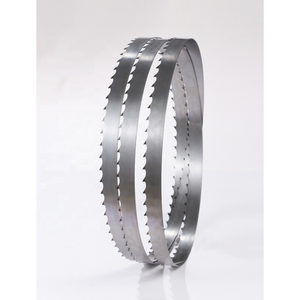 Cuchillas de sierra de cinta horizontal <span class=keywords><strong>EJ</strong></span> de grado industrial de 1 1/<span class=keywords><strong>4</strong></span> pulgadas (158 pulgadas) con dientes endurecidos blancos para máquinas de sierra de cinta horizontal Outback, personalizables OEM - Product Image 4