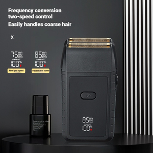電動シェーバー充電式プロ用電動メンズフォイルシェーバー剃刀剃刀 - Product Image 4