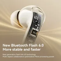 Earbud TWS Nirkabel In-Ear untuk Olahraga dengan Chipset BK, Asisten Suara, Transduser Ganda, dan Daya Tahan Baterai Lama