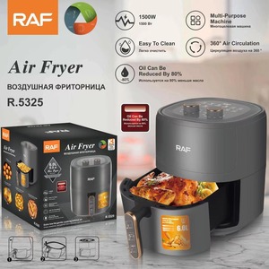 Friteuse à air électrique automatique sans huile de marque premium RAF pour frites maison - Product Image 3