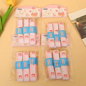 ชุดตลับเมตรแบบนิ่ม 1500 มม. สำหรับงานเย็บผ้า วัดตัว วัดเสื้อผ้า อุปกรณ์วัดขนาดในครัวเรือน ใช้งานได้จริง - Product Image 2