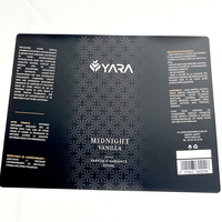 Impression noir argent estampage à chaud bouteille de parfum autocollant étiquettes Logo personnalisé étiquette de bouteille en verre étanche pour cosmétiques
