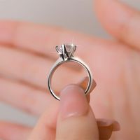 Bijoux en Moissanite colorée VVS1 GRA 2/3/5/10CT, bagues de fiançailles en argent 925 pour femmes, cadeaux d'anniversaire de mariage