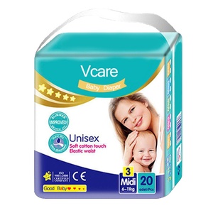 Pañales Desechables Ecológicos para Bebés, Venta al Por Mayor de Fábrica, Prevención de Fugas 3D, Tela Reciclada, Imperfectos pero Prácticos para Nosotros - Product Image 2