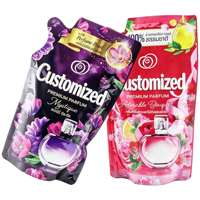 Pochettes souples à bec verseur Haodong pour détergents, cosmétiques, gels douche, savons exfoliants, lessive – Recharge liquide 1 L
