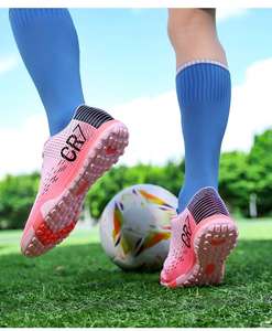 Zapatos de Fútbol <span class=keywords><strong>CR7</strong></span> de Primera Calidad a Precio de Fábrica, Antideslizantes, Diseño Personalizado con tu Logotipo, Tacos de Fútbol para Entrenamiento - Product Image 4
