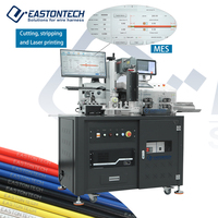 Machine à couper et à dénuder les fils EW-3035 + L marquage laser Fils Marqueurs laser UV Imprimantes