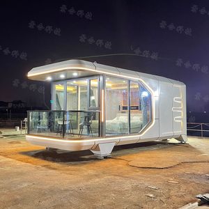 Casa Contenedor Moderna, Cabaña Portátil para Acampar al Aire Libre y Viajes Familiares - Product Image 1