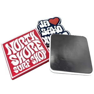 Imán de nevera logotipo personalizado pegatina pegatinas magnéticas medianas troquelado barato y de alta calidad 2D o 3D promocional personalizado Pvc suave - Product Image 2