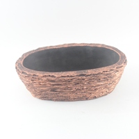 Pots à fleurs en béton pour la maison et le jardin, couvercles de pots en ciment pour plantes de serre et fleurs