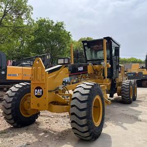 Niveleuse à moteur d'occasion Cat 140H 140K du Japon, CAT140H pour travaux d'ingénierie, peu d'heures d'utilisation, niveleuses à moteur Caterpillar 120H d'occasion - Product Image 3