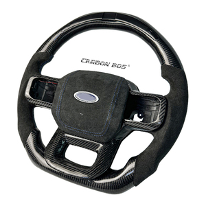 Pour les voitures <span class=keywords><strong>Ford</strong></span> F150 2015-2022 avec volant en fibre de carbone noire à LED pour <span class=keywords><strong>Ford</strong></span> Raptor F150 avec vente directe d'usine - Product Image 5
