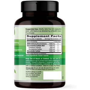 La salud de las articulaciones mejora la densidad ósea cúrcuma glucosamina condroitina MSM cápsula blanda - Product Image 2