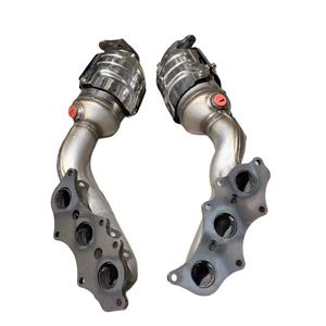 Convertidores Catalíticos Trifásicos Delanteros de Acero de Alta Calidad para Prado 4.0L 2010-2016, 1GR, Euro 5 - Product Image 5