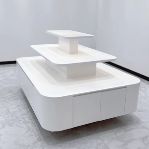 เคาน์เตอร์จำหน่ายเครื่องสำอางและครีมบำรุงผิวสำหรับศูนย์การค้าตามสั่งสำหรับห้างสรรพสินค้าในซูเปอร์มาร์เก็ต - Product Image 3