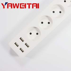 Enchufe <span class=keywords><strong>de</strong></span> estilo alemán con interruptor Puerta <span class=keywords><strong>de</strong></span> seguridad <span class=keywords><strong>sin</strong></span> correa <span class=keywords><strong>de</strong></span> conexión a tierra Placa <span class=keywords><strong>de</strong></span> inserción estándar europea - Product Image 5