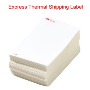 कस्टम थर्मल प्रिंटर चिपकने वाला स्टिकर पार्सल पैकेज ट्रैकिंग स्टिकर के लिए शिपिंग लेबल - Product Image 1