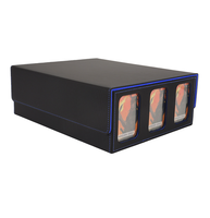 Boîte de rangement portable MIO 1200+ grande capacité en cuir PU de haute qualité pour jeux de cartes TCG et d'échecs UG