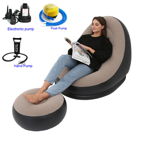 Nuevo Pvc al <span class=keywords><strong>aire</strong></span> libre claro Camping playa solo <span class=keywords><strong>aire</strong></span> Laybag comprimir esquina auto inflable cama sofá silla bebé - Product Image 5