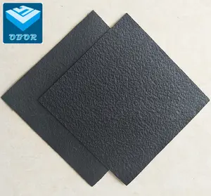 ASTM Standard Textured Surface Black Color HDPE Geomembrane