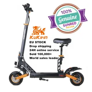 새로운 2022 Henry Speed Max Big 50 Mph KUGOOKIRIN G2 Pro Fren Balatasi 스쿠터 1000w 2000w 및 자전거 전기 스쿠터