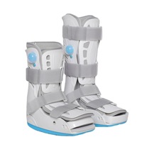 Attelle de cheville respirante avec fermeture pour correction du pied tombant, protection contre les entorses et soutien du tendon d'Achille - Livraison directe