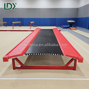 <span class=keywords><strong>Cama</strong></span> elástica pesada, larga y fija, tipo pista de gimnasia, para centro de entrenamiento de gimnasia en interiores - Product Image 4