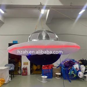 Custom Giant Inflatable UFO Air Balloon Inflatable Flying UFO Spaceship