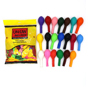 Fournitures en gros de ballons de haute qualité, 200 pièces/sac, ballons en latex de 5 pouces, ballons de couleur rétro, décoration de fête d'anniversaire - Product Image 4