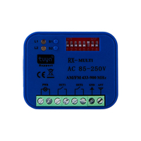 Récepteur universel intelligent 2CH WiFi 433-900MHz Commutateur Tuya Smart Life Compatible Apprentissage Roulant pour télécommande de porte de garage