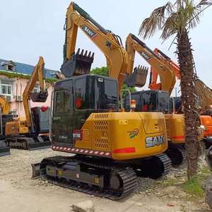 รถขุด 7.5 ตัน น้ำหนักใช้งานจริง ยี่ห้อดังจากจีน Caterpillar SY75 เครื่องจักรกลหนักมือสอง อะไหล่เครื่องยนต์หลักพร้อมส่ง - Product Image 2