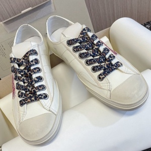 Baskets décontractées tendance rétro de créateur en cuir véritable camouflage, légères, à lacets et à enfiler, pour femme, personnalisées, de luxe, confortables et anti-choc - Product Image 6