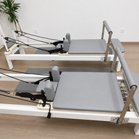 Lit de Pilates haut de gamme en alliage d'aluminium, réglable en poids, durable et écologique pour usage en studio et salle de sport