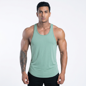 Men 100% Cotton Gym Tank <b>Top</b> Quick Dry Breathable Fitness Vest Singlet <b>Plus</b> <b>Size</b> Workout Sportswear Bodybuilding <b>Mesh</b> - Product Image 1