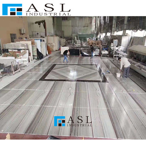 Mármol Blanco Gris <span class=keywords><strong>Marmara</strong></span>/Makrana con Vetas Rectas para Diseño de Pisos, con Líneas Rectas de Cristal, Precios de Baldosas en Pakistán - Product Image 3