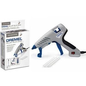 Pistola de Pegamento Eléctrica DREMEL UTH0701 de Temperatura Única, Boquilla de Aluminio de Grado DIY para Adhesivo de Fusión en Caliente, Hecho en Italia - Product Image 1