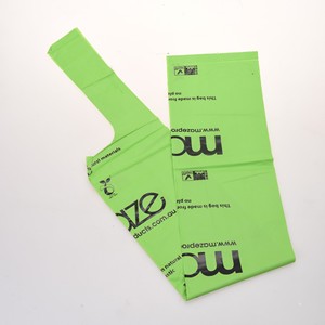 Sacs à déchets alimentaires biodégradables et écologiques Hongcheng pour poubelle de cuisine, 40% biosource, fond carré, plastiques aseptiques - Product Image 1